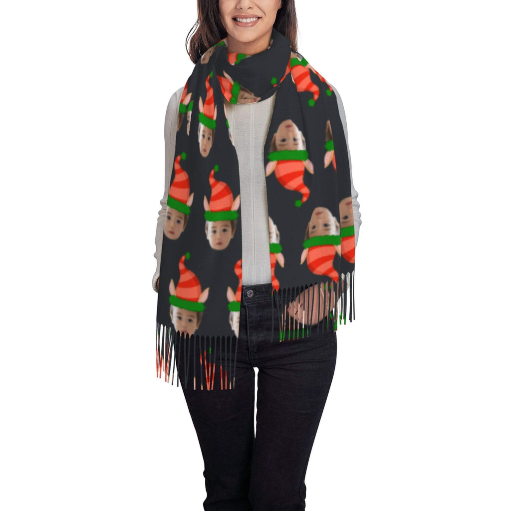 custom photo scarf