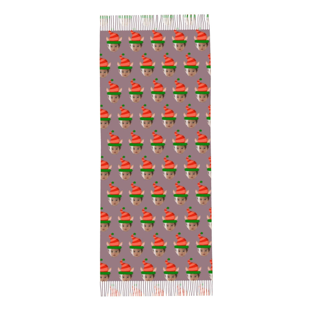 custom photo scarf