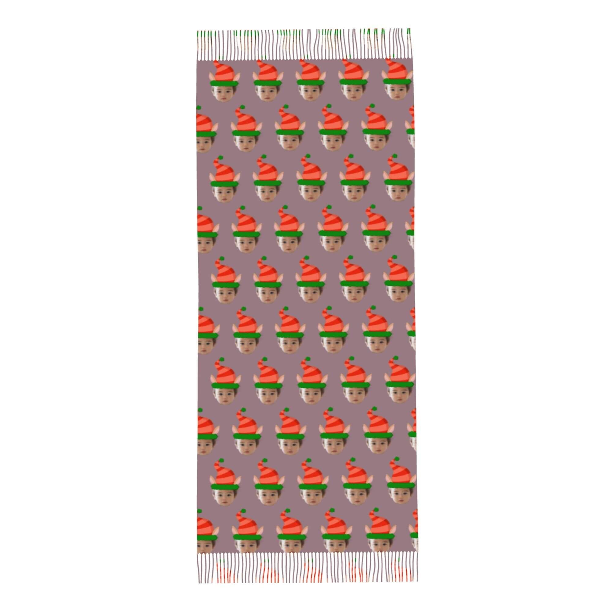 custom photo scarf