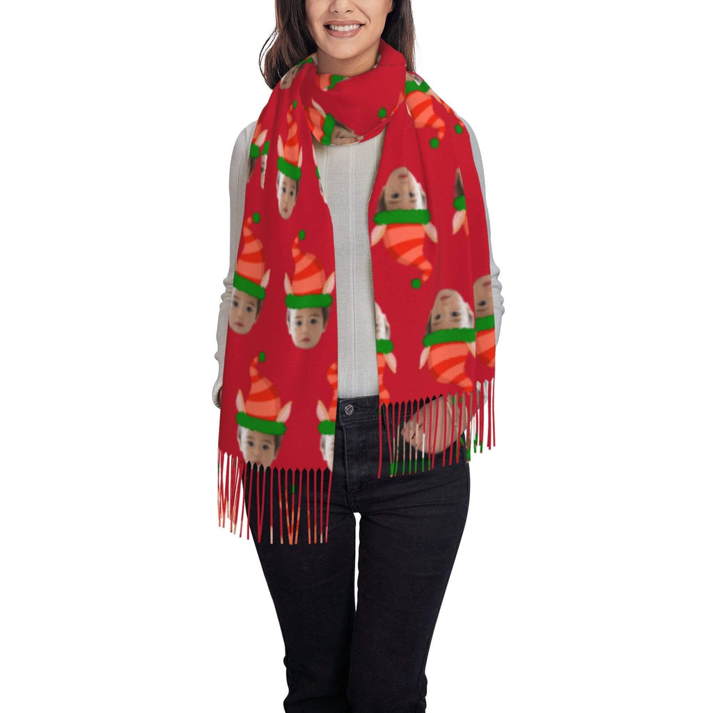 custom photo scarf