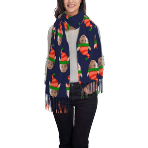 custom photo scarf