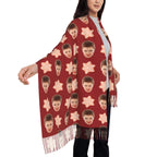 custom photo scarf