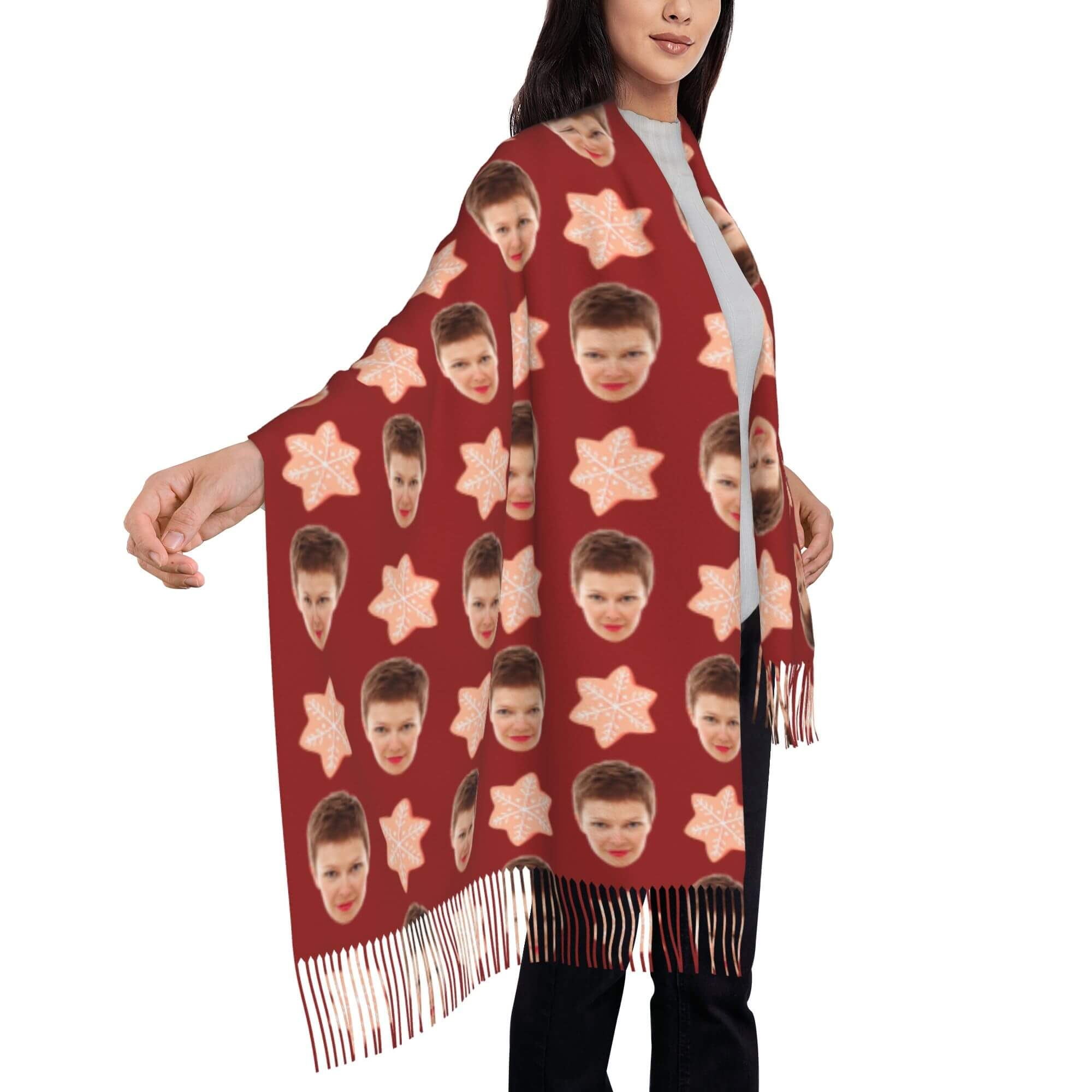 custom photo scarf
