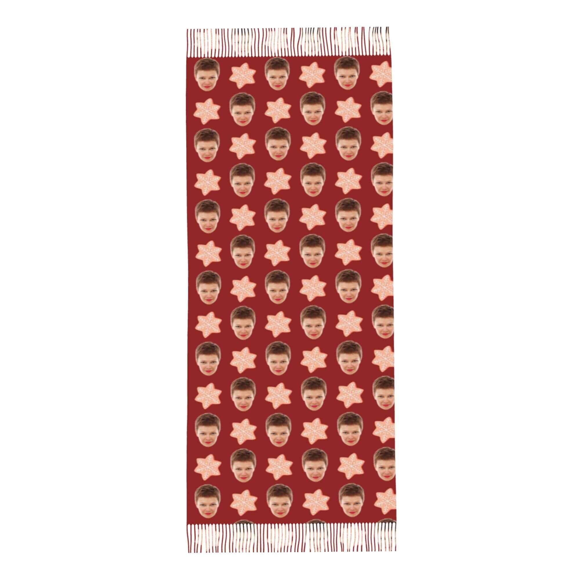 custom photo scarf