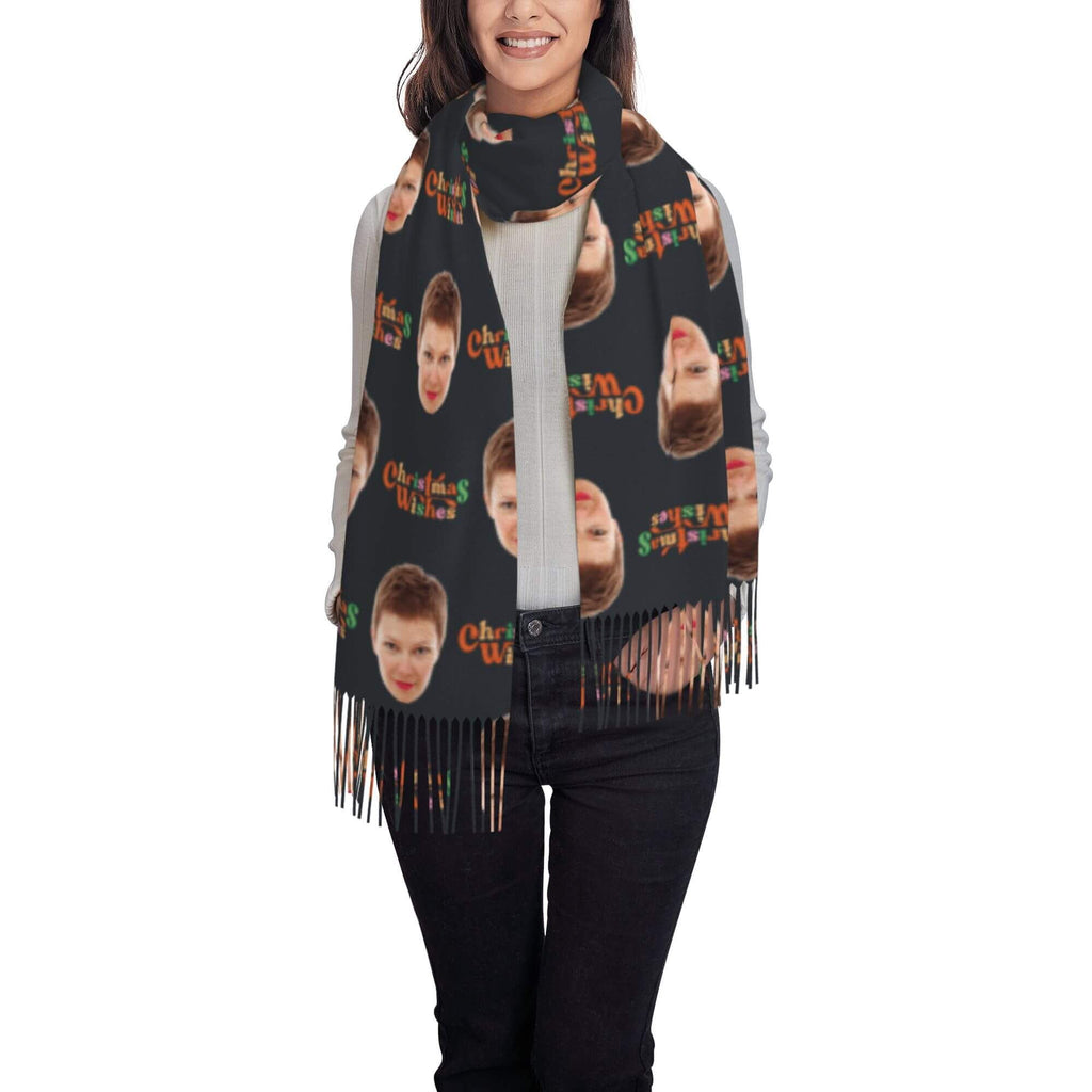 custom photo scarf