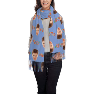custom photo scarf
