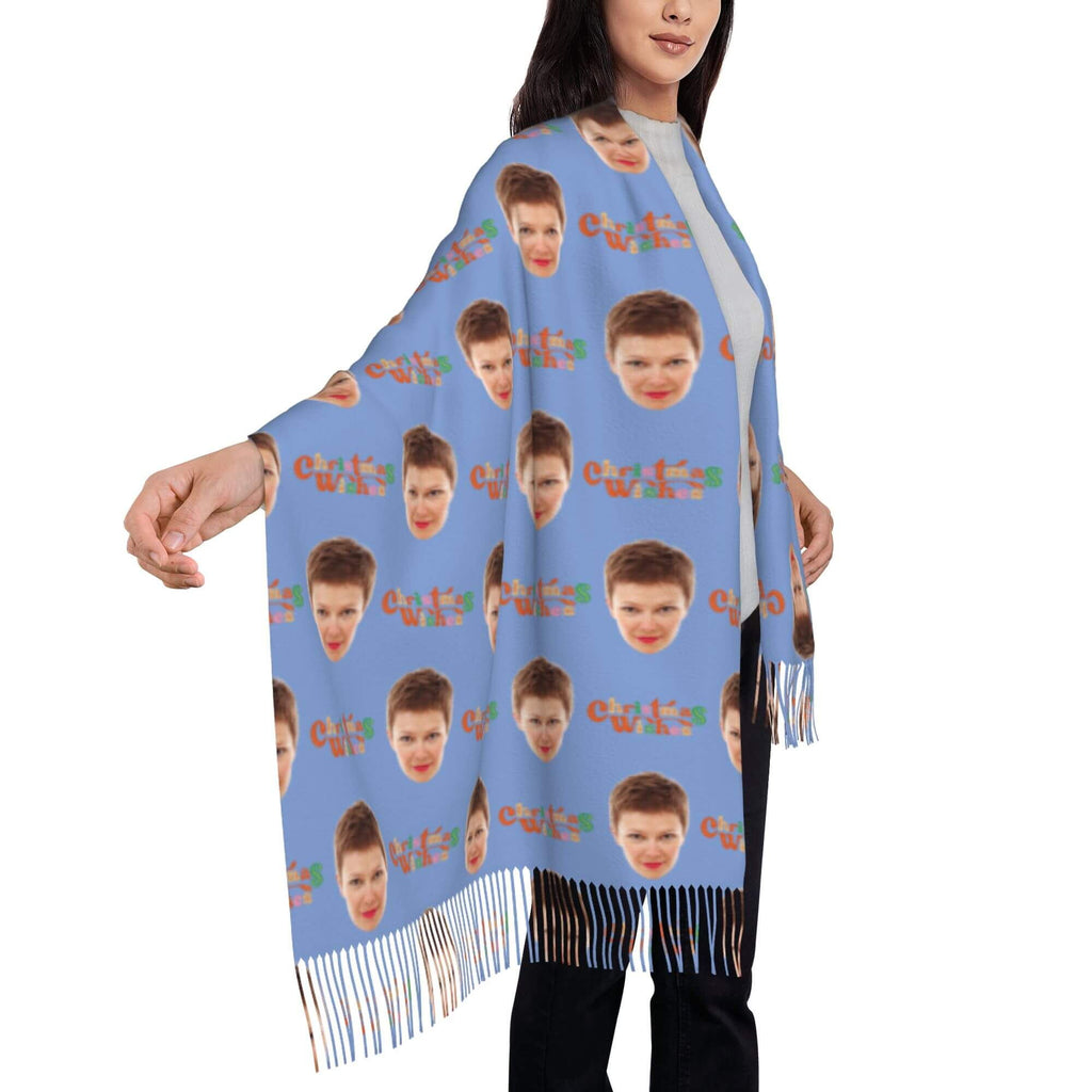 custom photo scarf