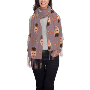 custom photo scarf