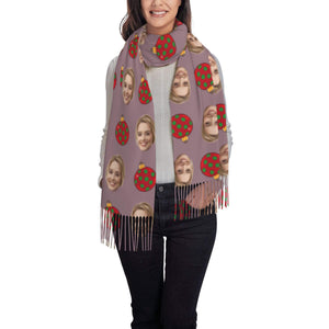 custom photo scarf
