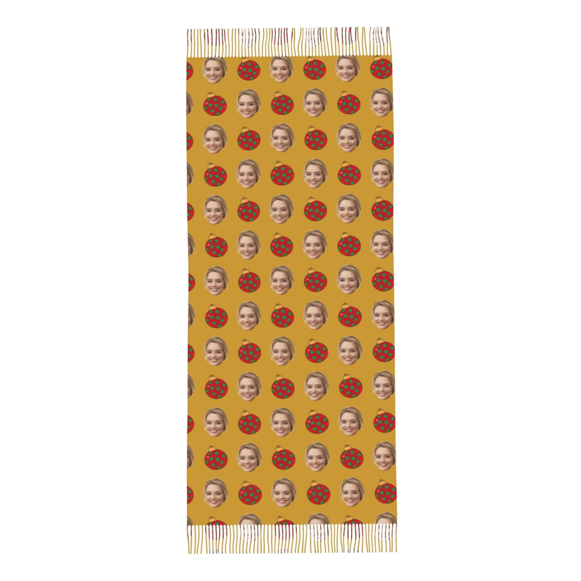 custom photo scarf