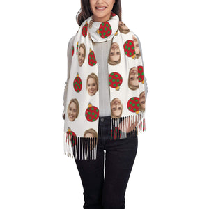 custom photo scarf