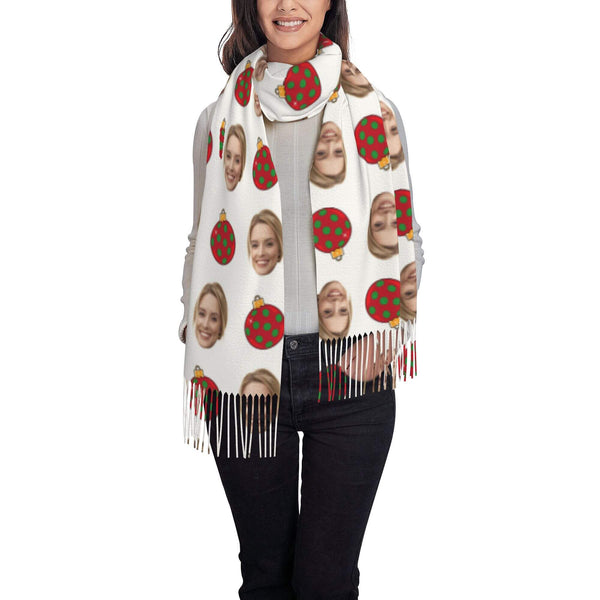 custom photo scarf