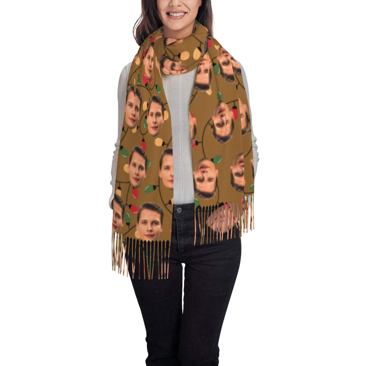 custom photo scarf