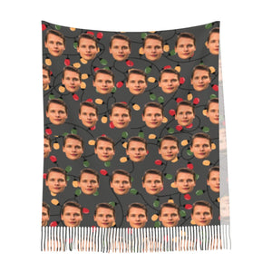 custom photo scarf