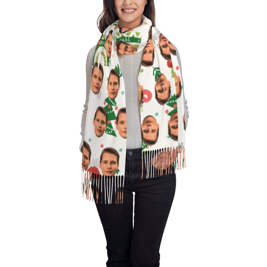 custom photo scarf