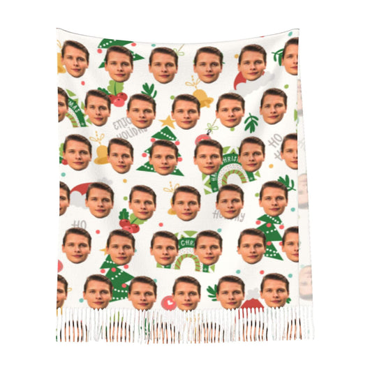 custom photo scarf