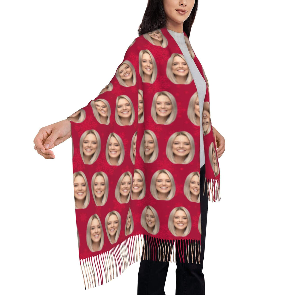custom photo scarf