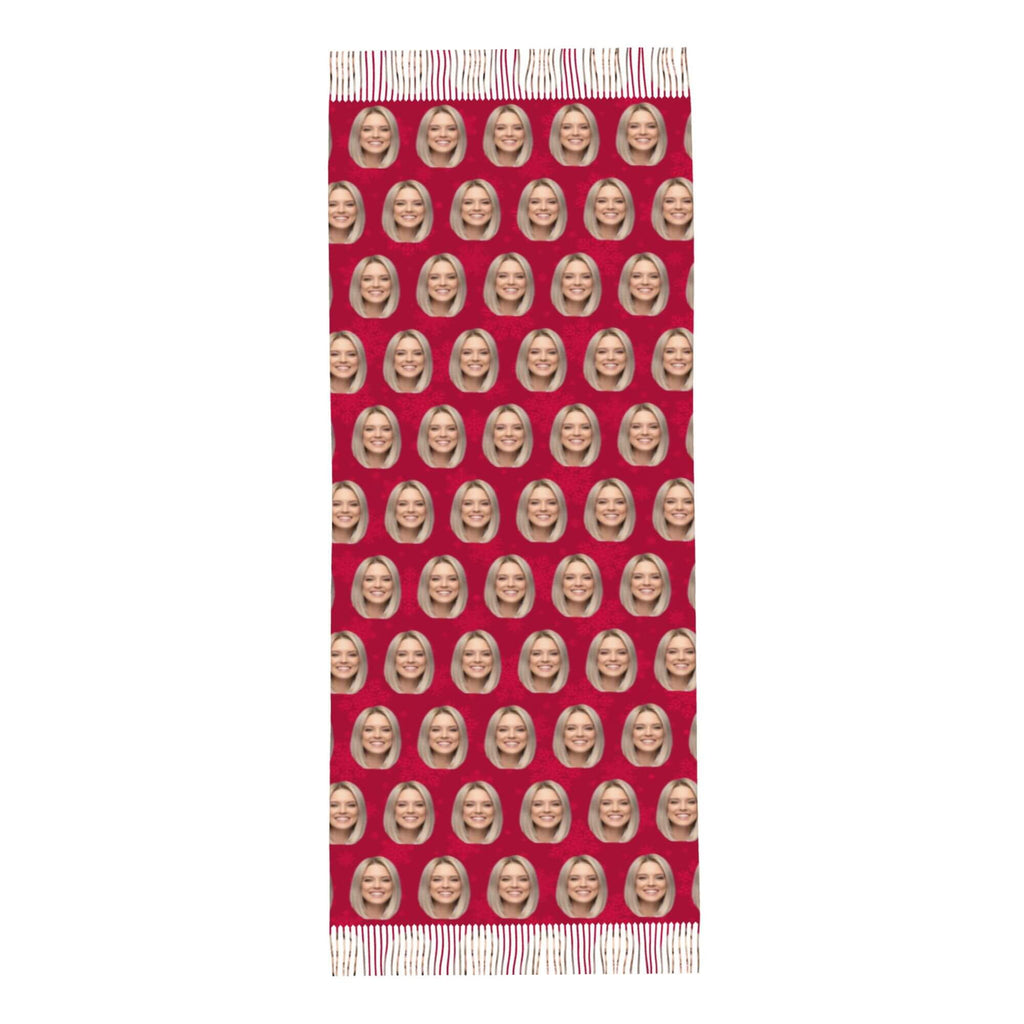custom photo scarf