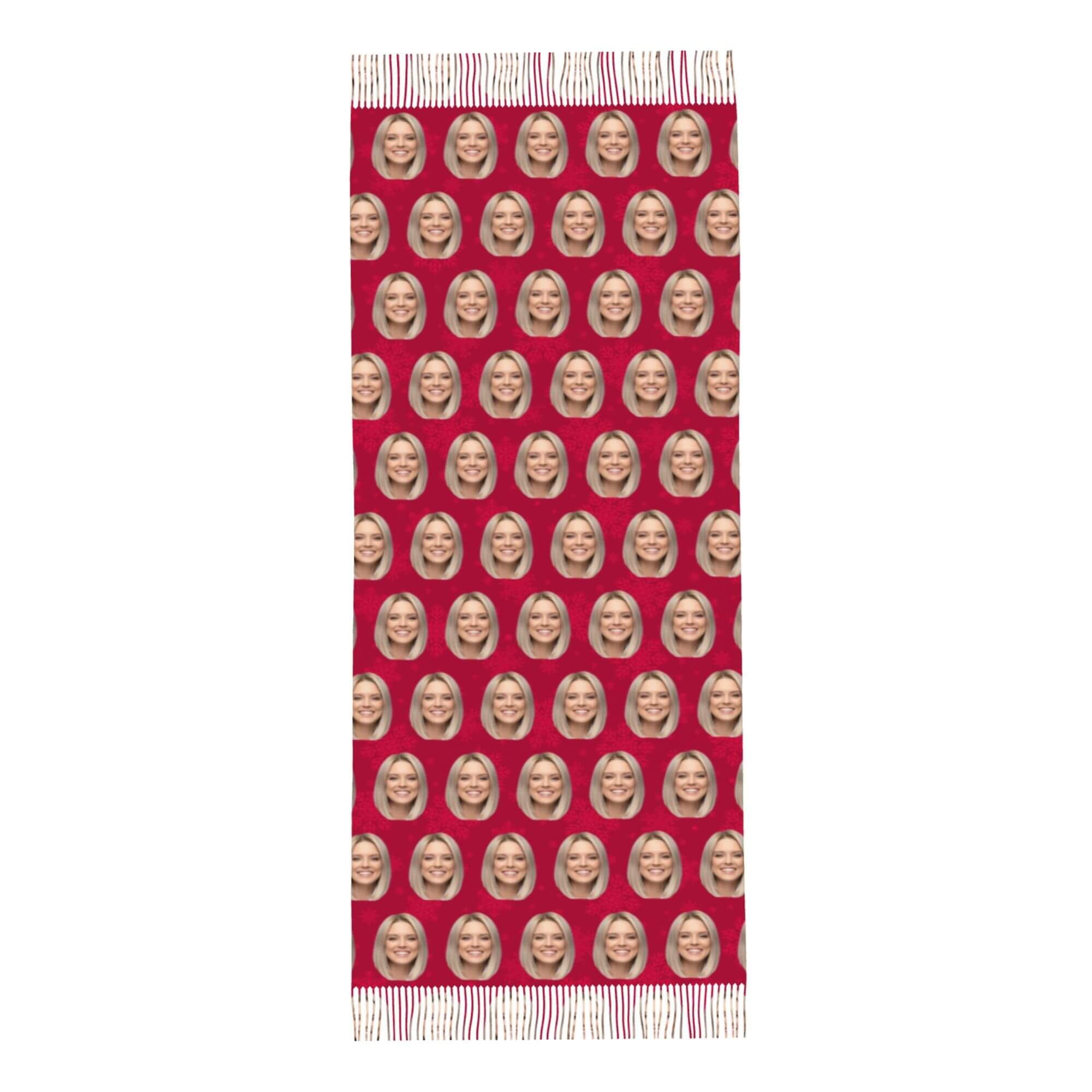 custom photo scarf