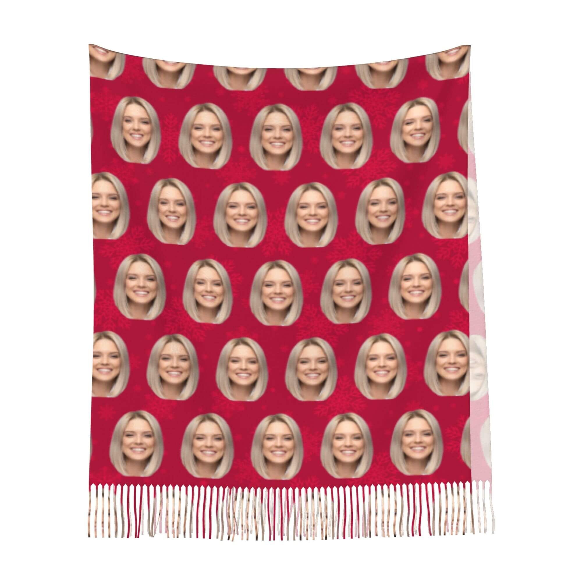 custom photo scarf