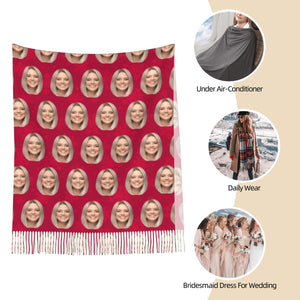 custom photo scarf