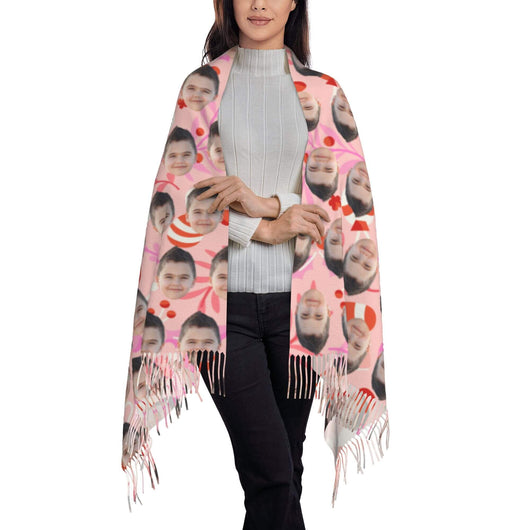 custom photo scarf