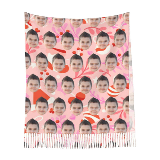 custom photo scarf