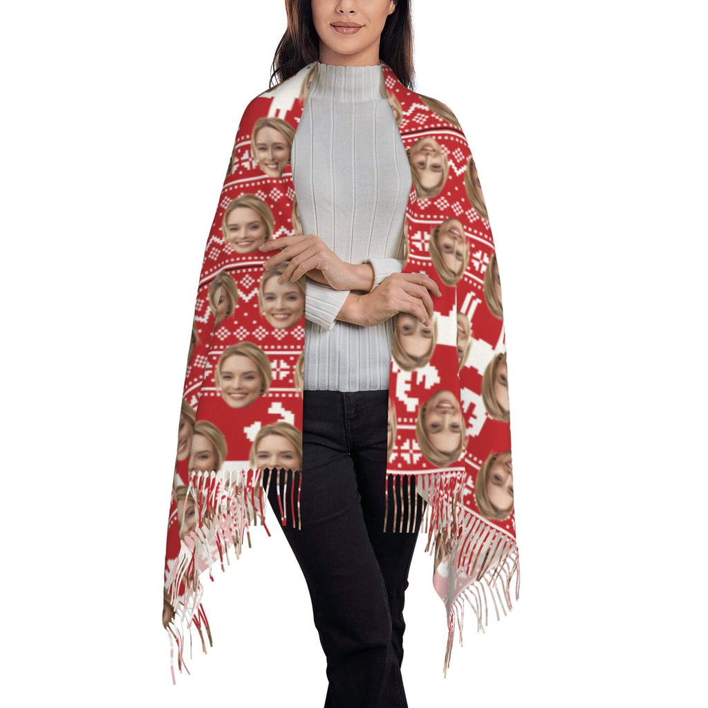 custom photo scarf