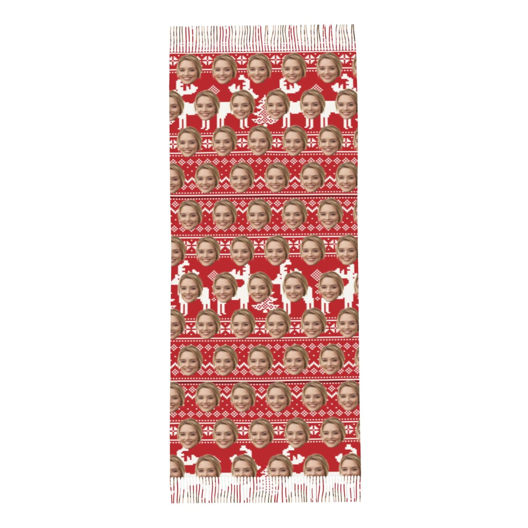custom photo scarf