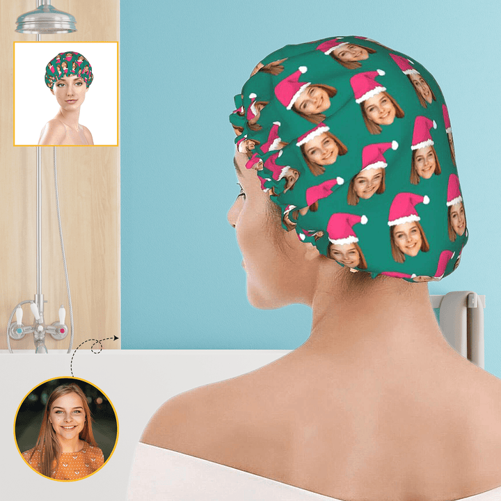 custom shower cap