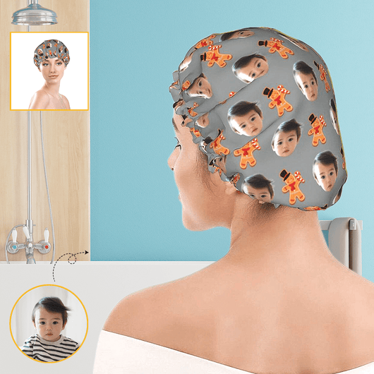 custom shower cap