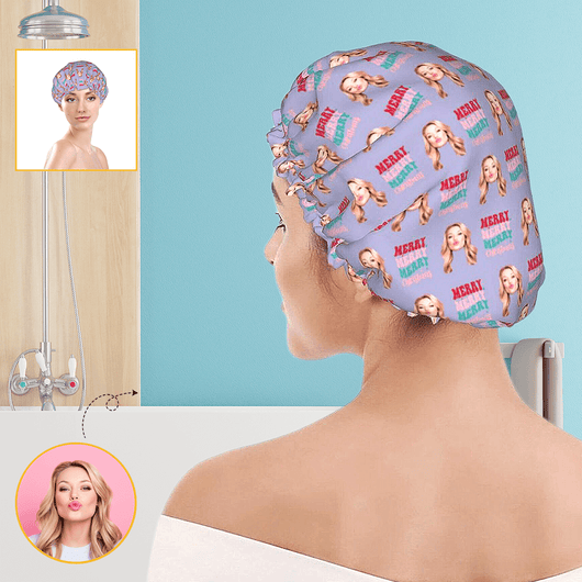 custom shower cap