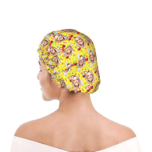 custom shower cap