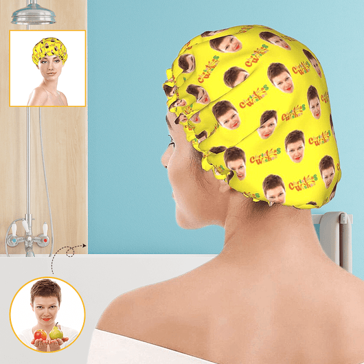 custom shower cap