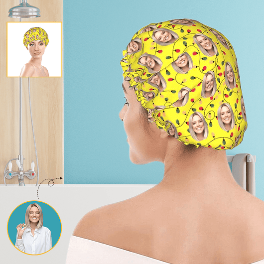 custom shower cap