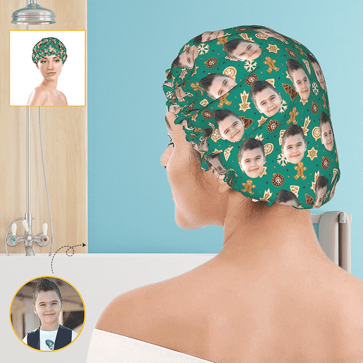 custom shower cap