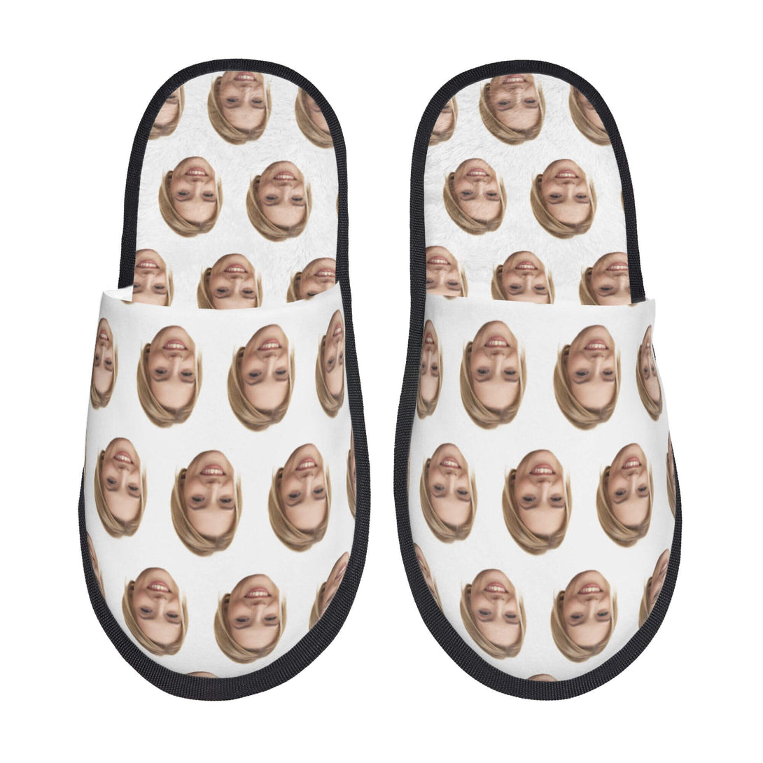 custom photo slippers