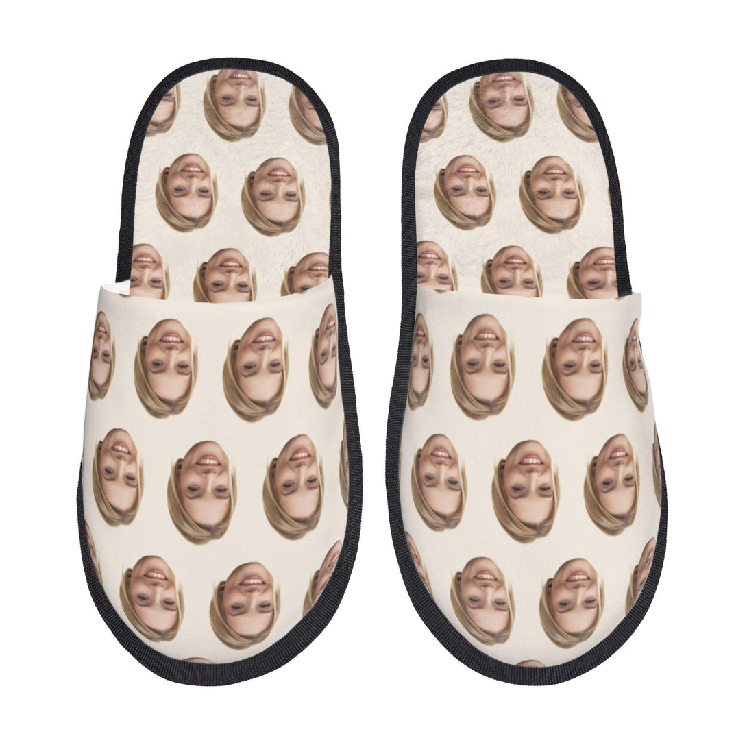 custom photo slippers