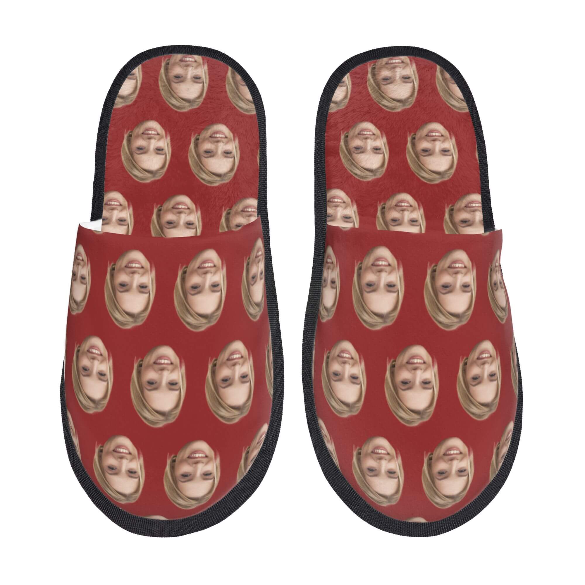custom photo slippers