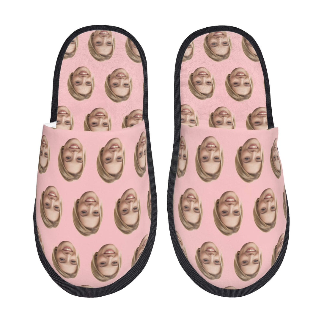 custom photo slippers