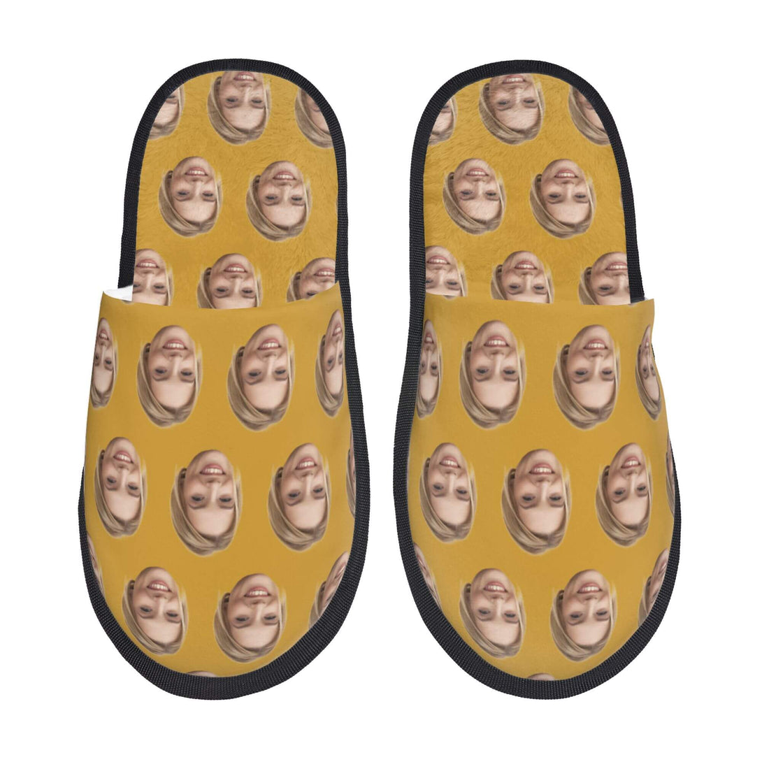 custom photo slippers