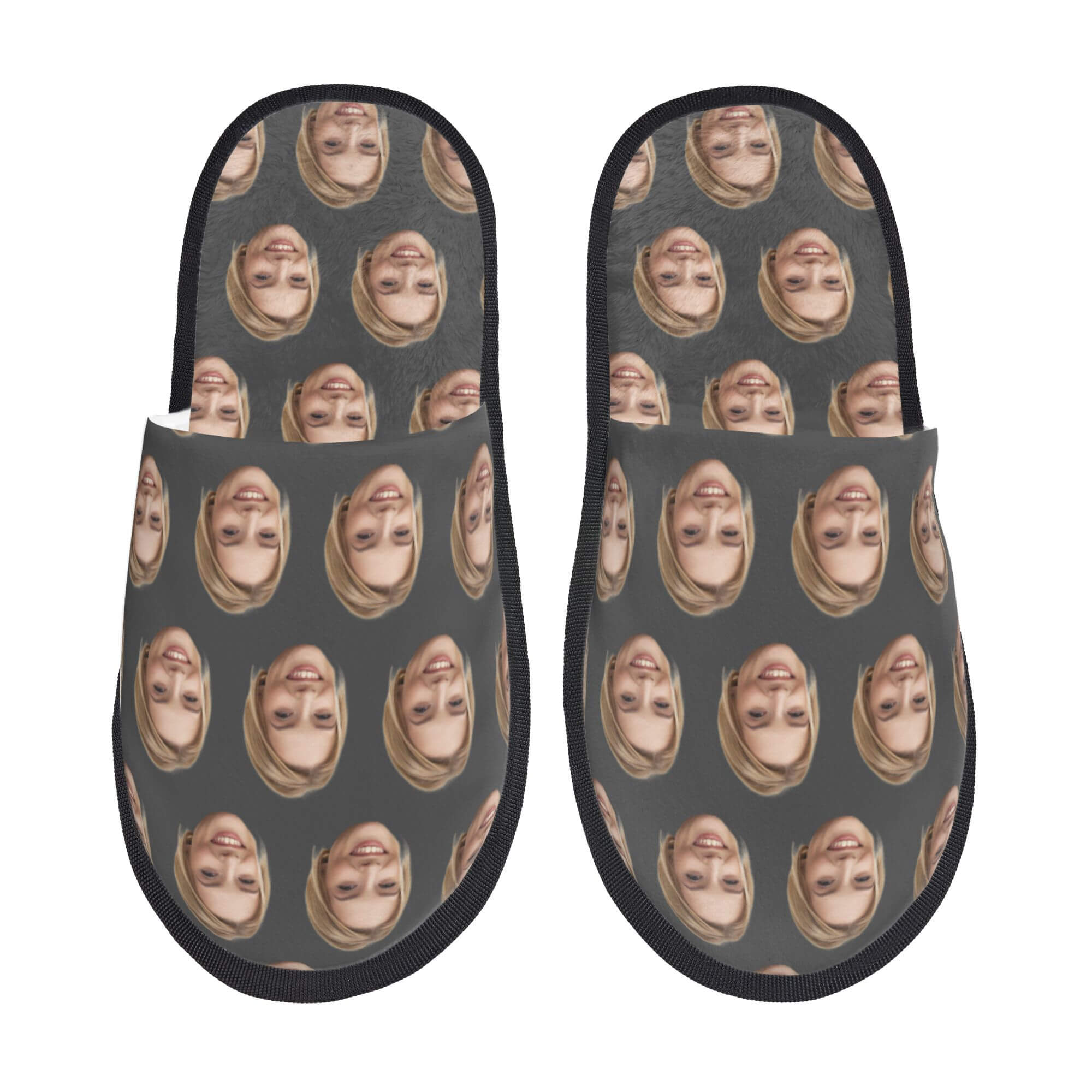 custom photo slippers