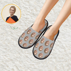 custom photo slippers