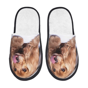 custom photo slippers