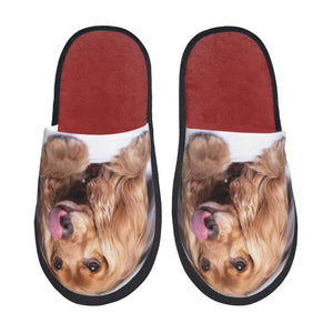 custom photo slippers