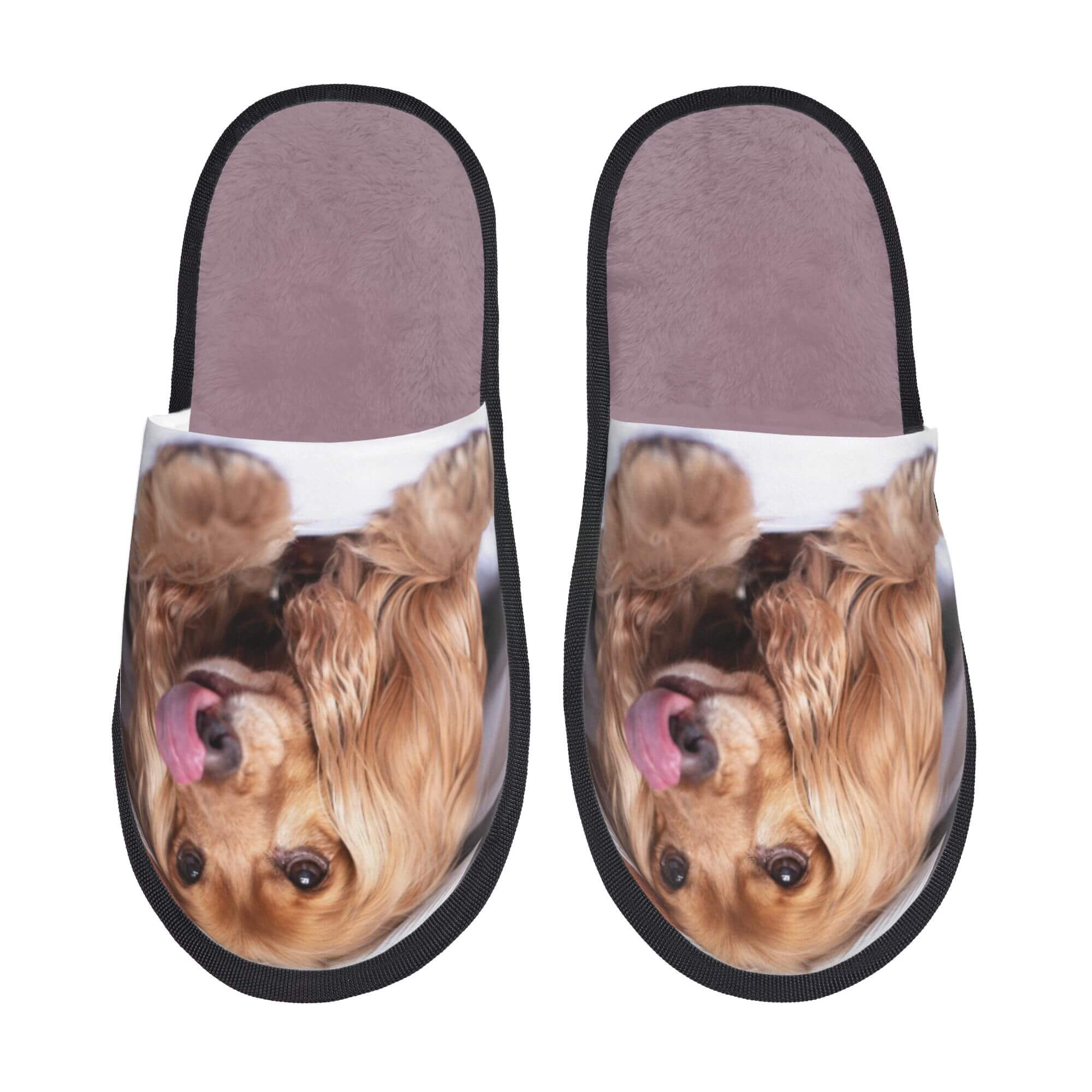 custom photo slippers