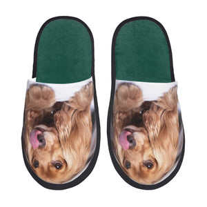 custom photo slippers