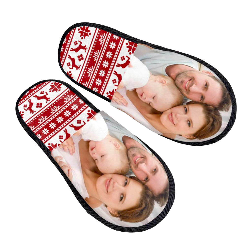 custom photo slippers