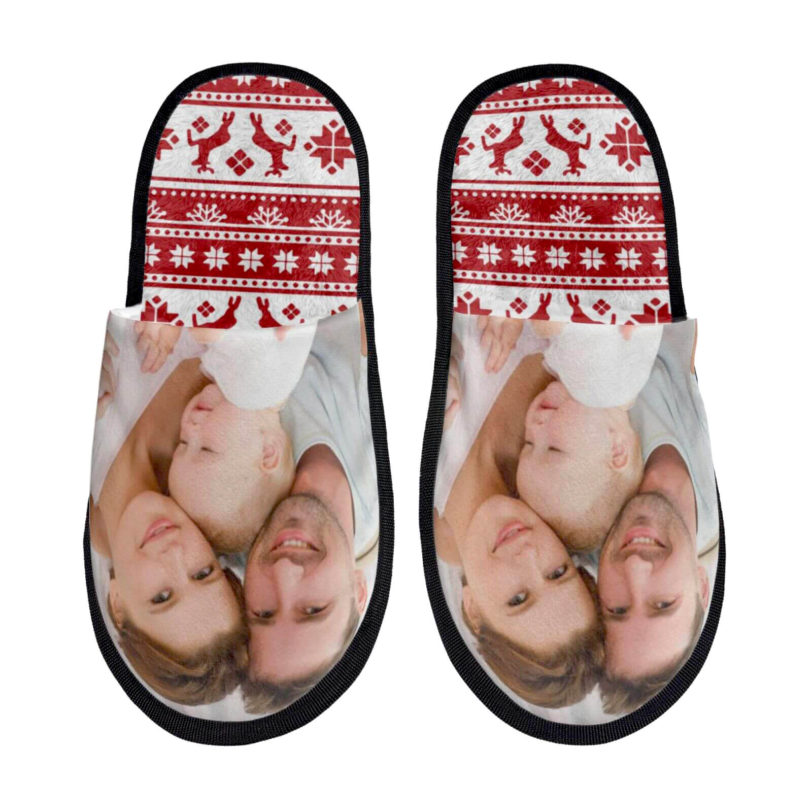 custom photo slippers
