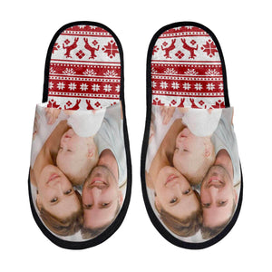 custom photo slippers